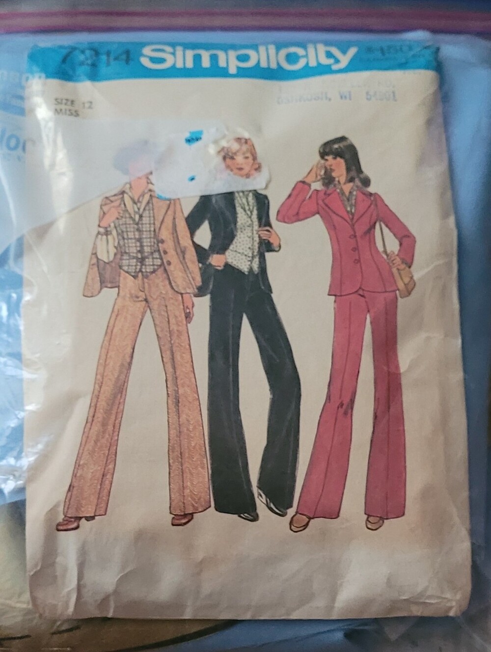 Simplicity Women's Wide-Leg Pantsuit Pattern
